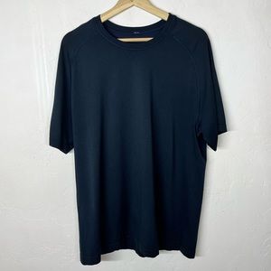 Lululemon mens shirt metal vent large XL blue